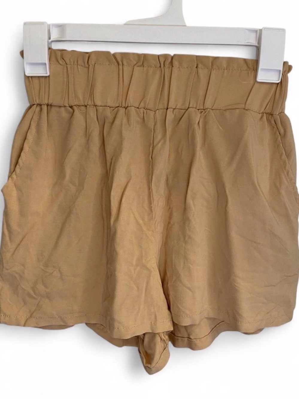 Primark tan shorts with pockets